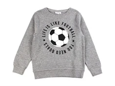 Name It grey melange fodbold sweatshirt